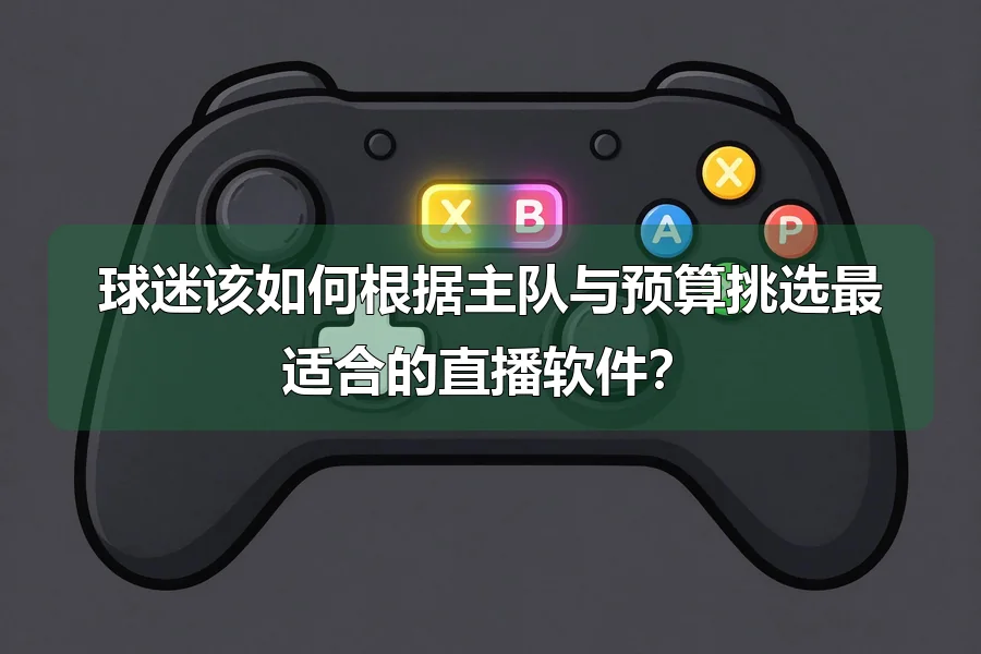 球迷该如何根据主队与预算挑选最适合的直播软件?